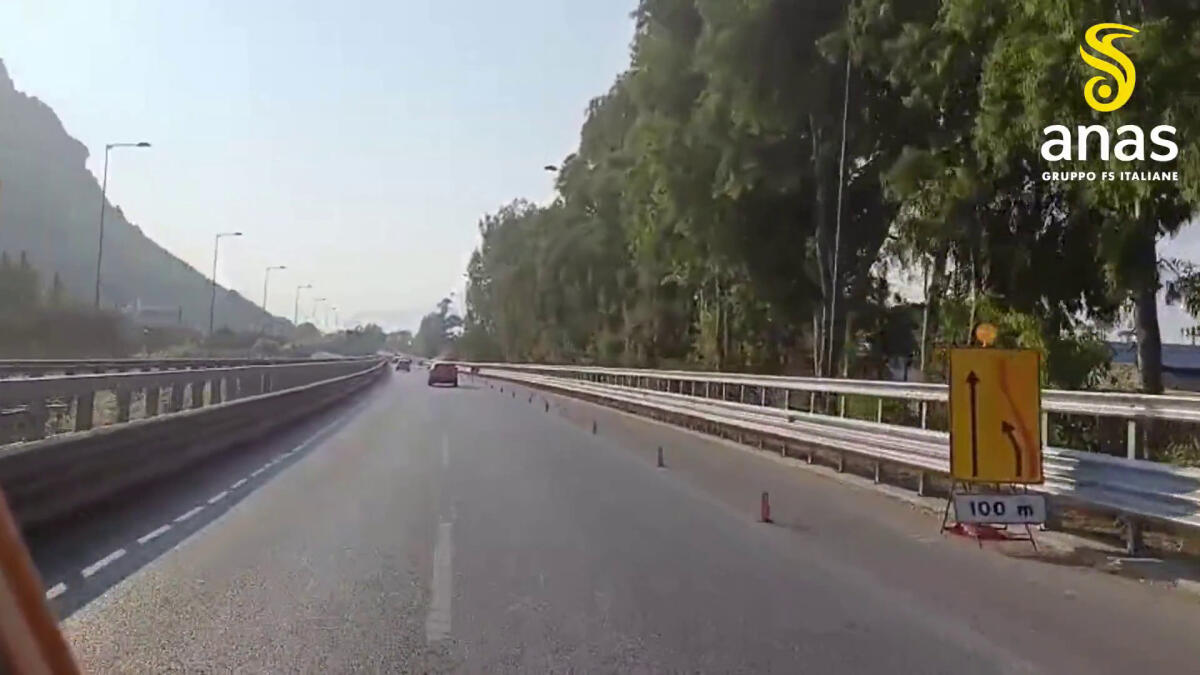 Anas, traffico regolare sull'A19 tra Bagheria e Altavilla Milicia - 