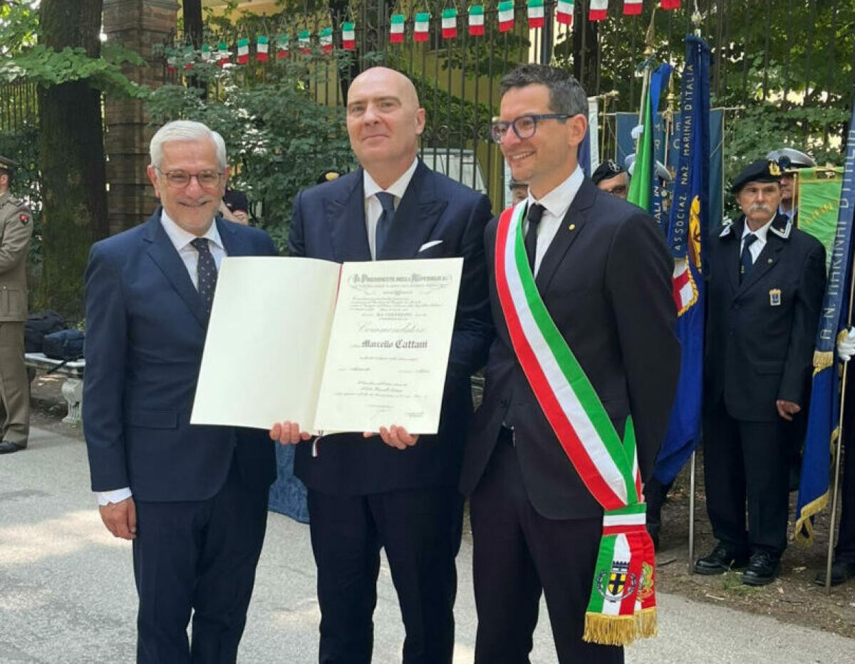 Sanofi, a Cattani l’onorificenza di Commendatore dell’ordine “Al Merito della Repubblica Italiana” - 