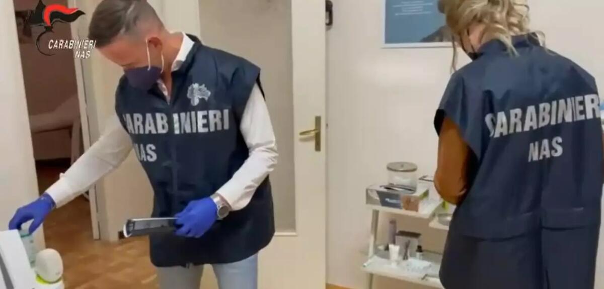 I Nas sequestrano 14 centri di medicina estetica, 1.160 controlli - 