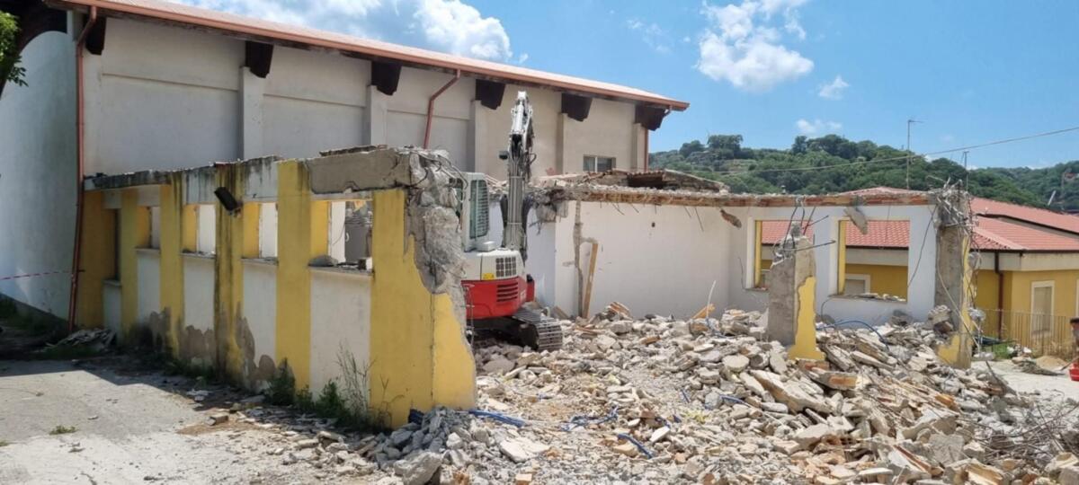 Gasperina, al via i lavori per la nuova mensa scolastica - 