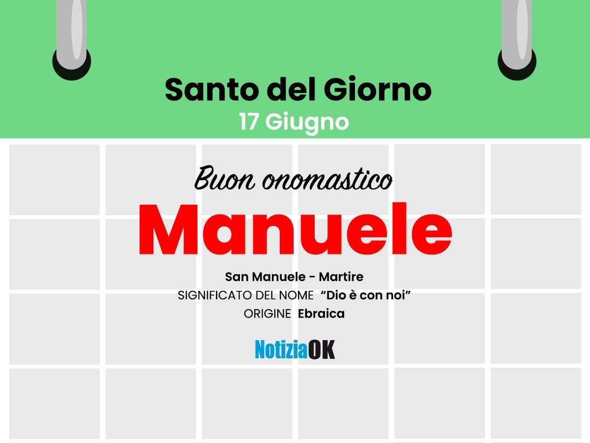 Onomastico: il Santo del giorno è San Manuele - 