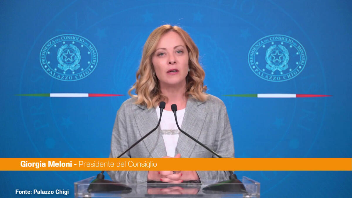 Meloni "Proseguire con la riduzione delle tasse, focus sul ceto medio" - 