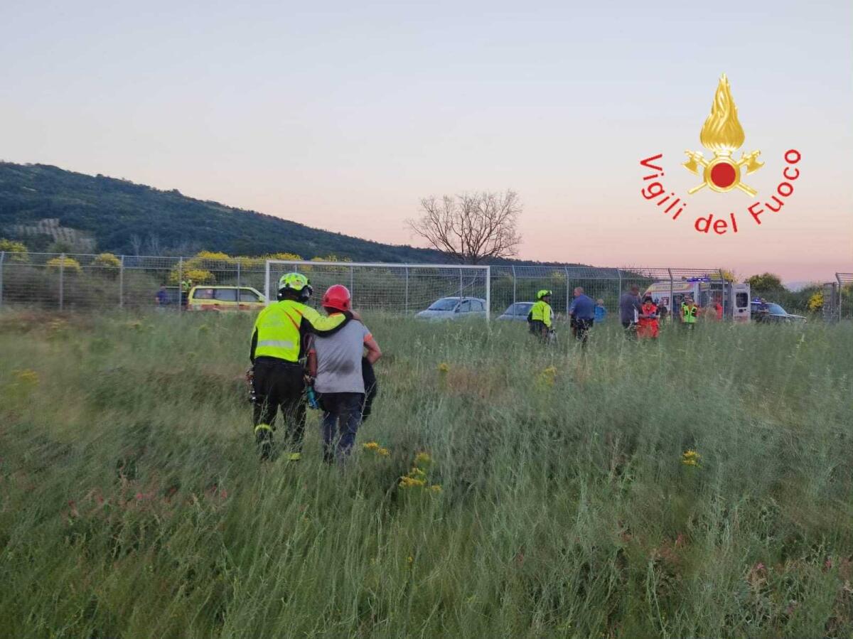 Soccorsi in azione tra i monti calabresi: giovane elitrasportato in salvo - 