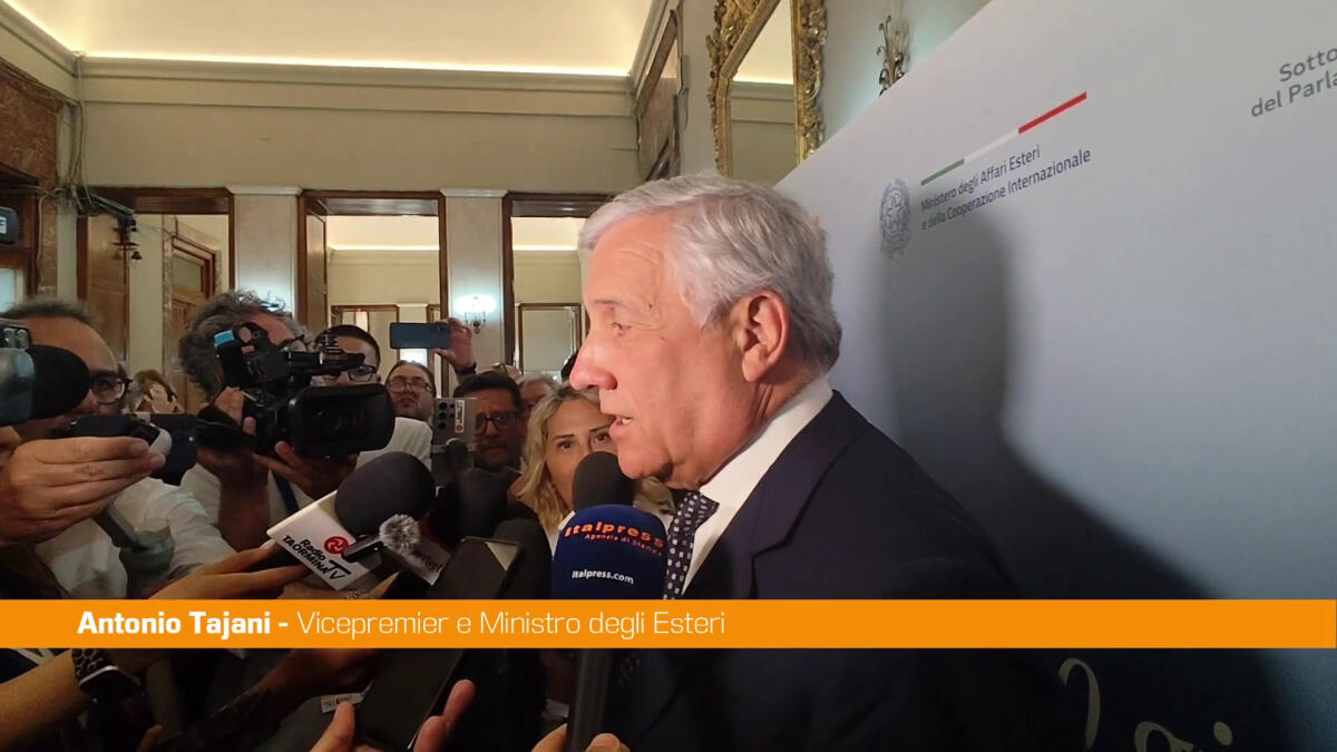 Tajani "Autodifesa Israele legittima, ora si lavori a de-escalation" - 