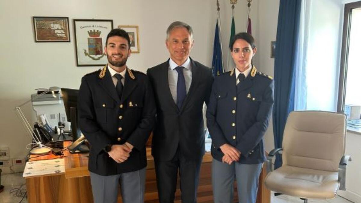 Assegnati alla Questura di Catanzaro due Commissari Capo della Polizia di Stato - 