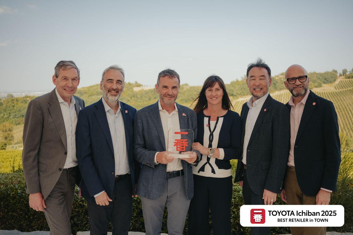 Toyota premia i migliori concessionari europei con i premi Ichiban - 