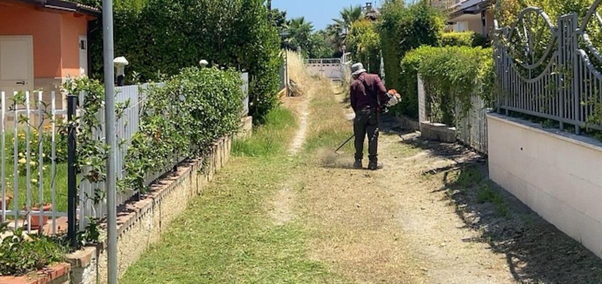 Cassano all’Ionio: in corso interventi di manutenzione del verde e decoro urbano a Marina di Sibari e area Ex Insud - 