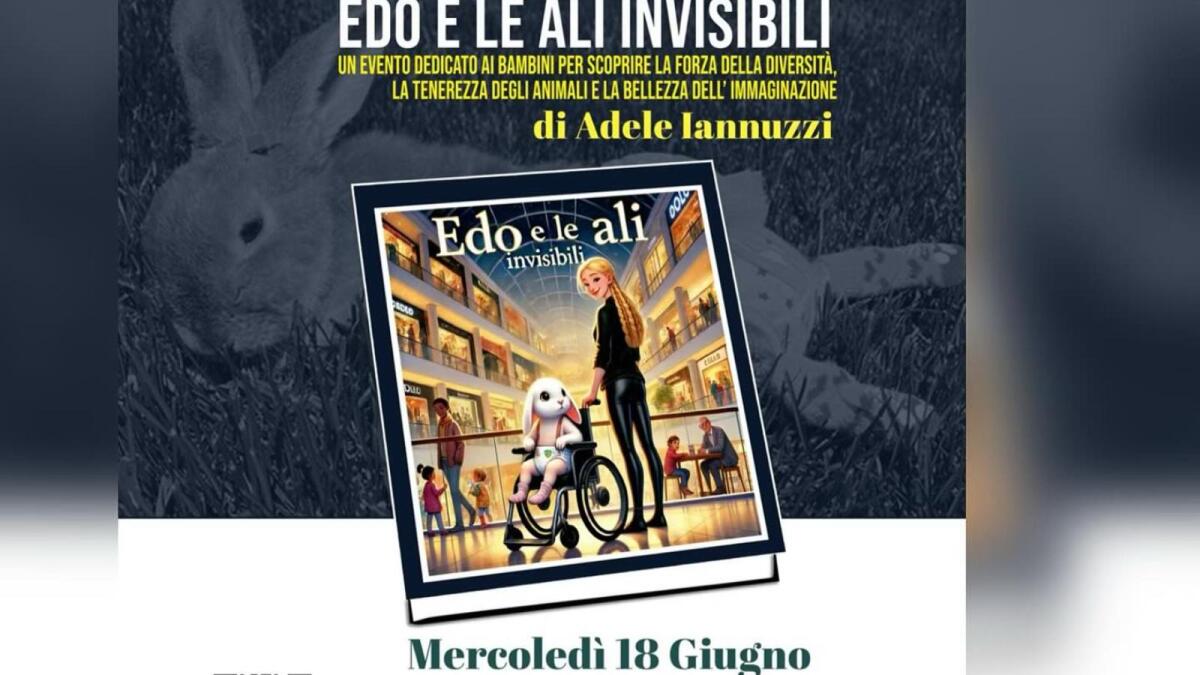 Cosenza - “Edo e le ali invisibili”. Presentazione libro alla Città dei Ragazzi - 