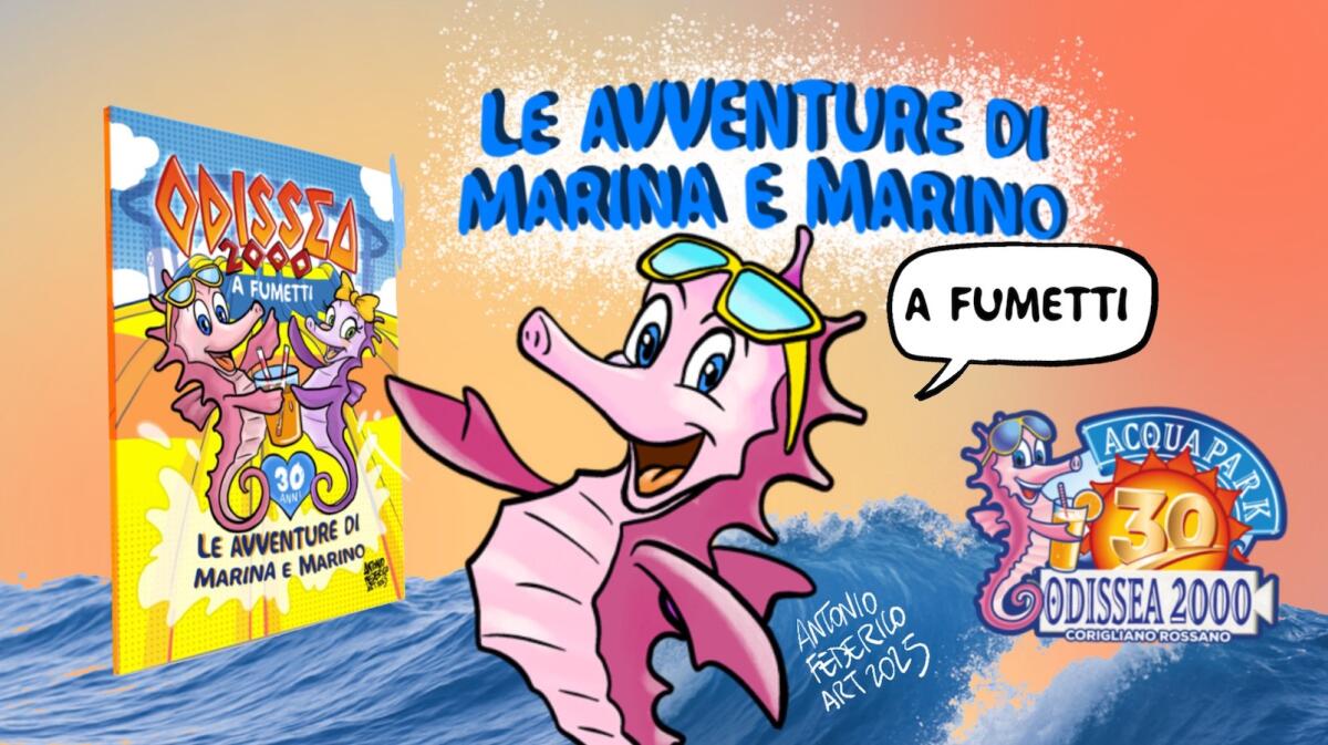 Corigliano-Rossano - Odissea 2000 diventa fumetto: Marino e Marina educano divertendo - 
