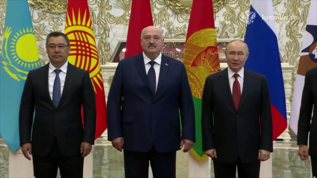 Putin a Minsk, in corso il Consiglio Economico Supremo Eurasiatico - 