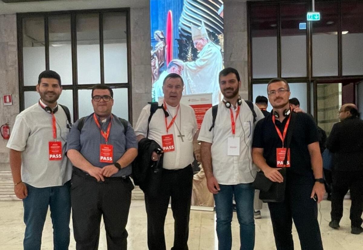 Catanzaro - La Delegazione Diocesana con Mons. Claudio Maniago al Giubileo dei Sacerdoti - 