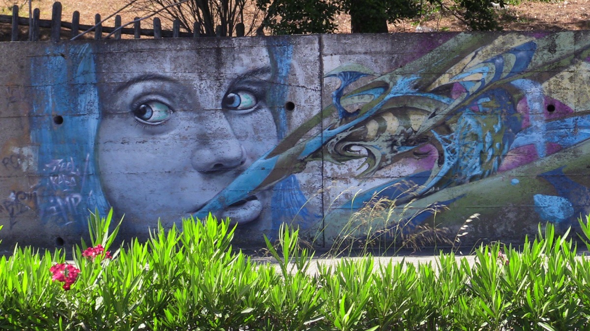 Tra i murales di Crotone la città si fa tela: ecco qualche dipinto dimenticato - 