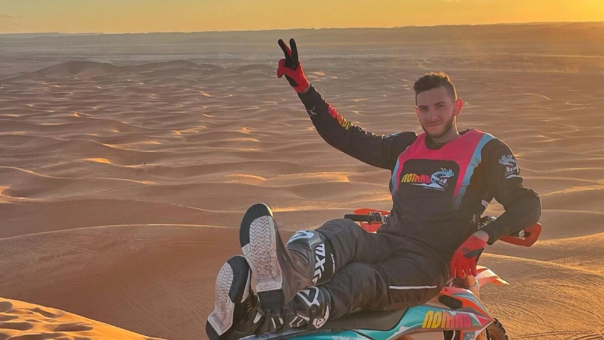 Antonio Minarchi da Cirò Marina in moto fino in Mongolia da solo e senza sponsor - 