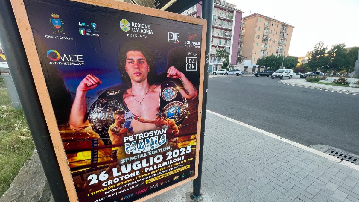 Tutta la città parla di Fabrizio Ruggiero: «Orgoglioso di portare un mondiale nella mia Crotone» - 