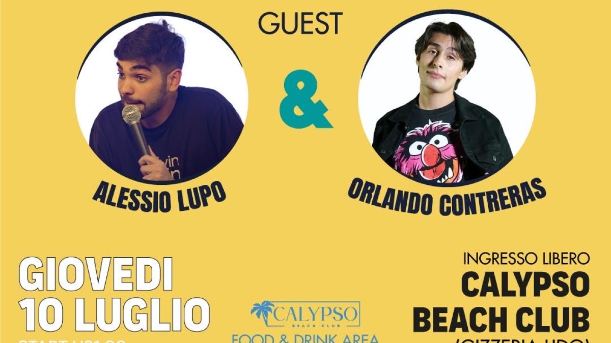 Stand Up Lamezia accende l’estate: al via la stagione Open Mic a Gizzeria Lido - 