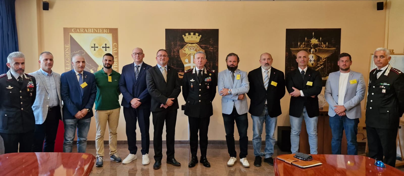 UNARMA Calabria incontra il Comando Legione Carabinieri: rafforzata la rappresentanza e il dialogo istituzionale - Incontro unarma legione Calabria (U.S. Unarma 9.7.2025)