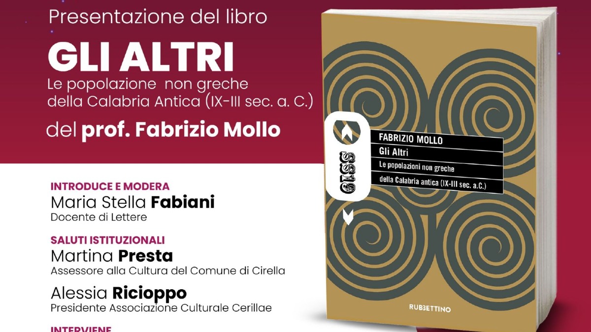 “Estate a Cirella 2025”: identità calabrese nel libro “Gli Altri” di Fabrizio Mollo -