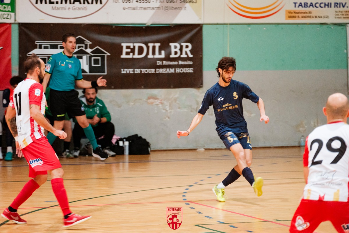 Andrea Alì saluta il Soverato Futsal - 