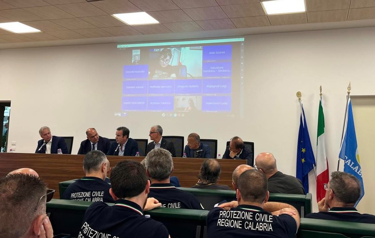 Il Sindaco di Jacurso Pietro Serratore al tavolo tecnico della Regione Calabria - 