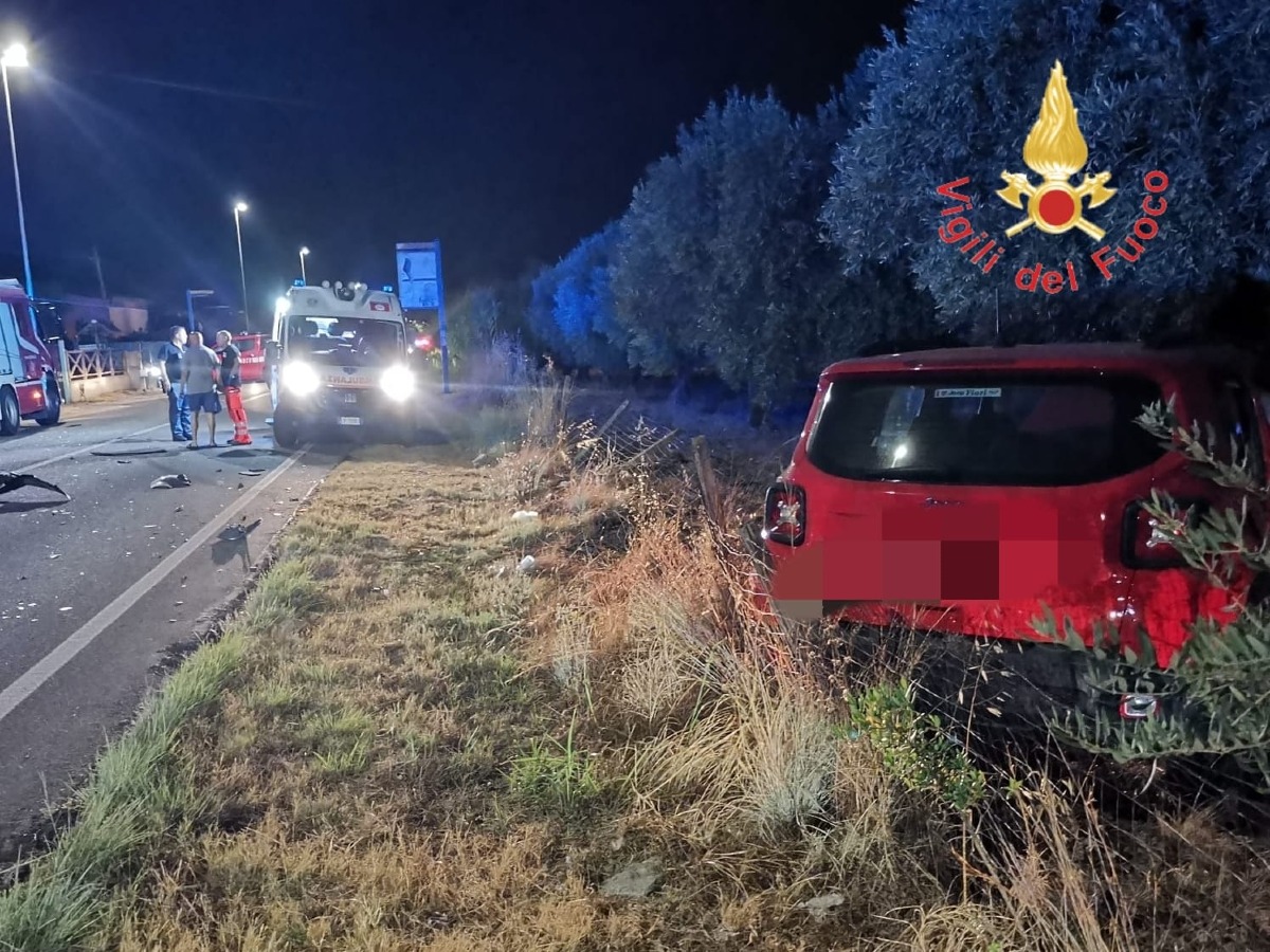 Lamezia Terme, incidente stradale in località Marinella - 
