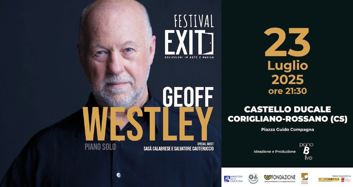 Geoff Westley incanta il Castello Ducale al Festival EXIT 2025: Un viaggio tra note e aneddoti - 