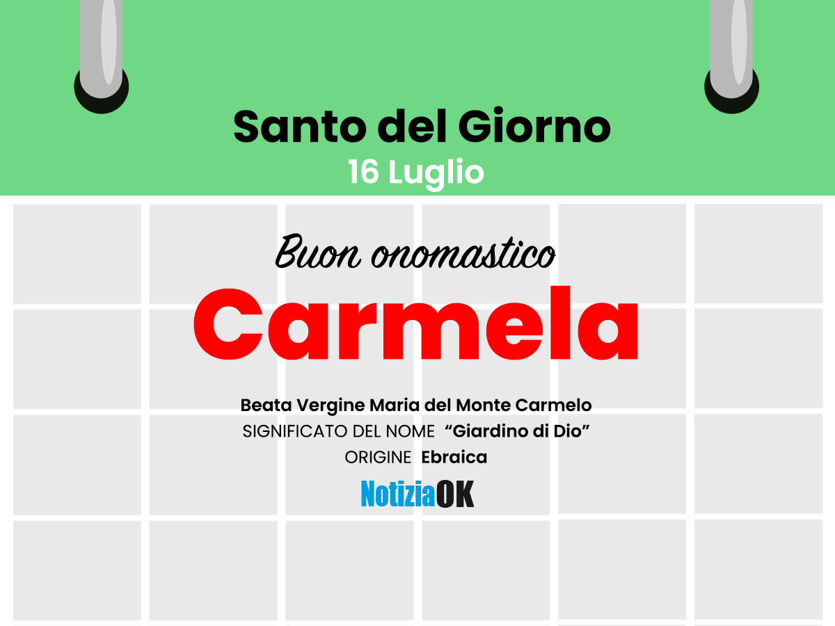 Oggi si celebra la Beata Vergine del Monte Carmelo - 