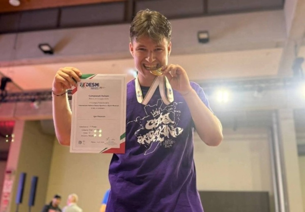 Paola, Igor Pecoraro Proclamato Campione Italiano di Breaking Over 19 -