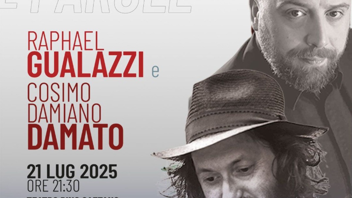 Musica e Parole" al Co.Ro. Summer Fest 2025: Raphael Gualazzi e Cosimo Damiano Damato in "Interplay" - 