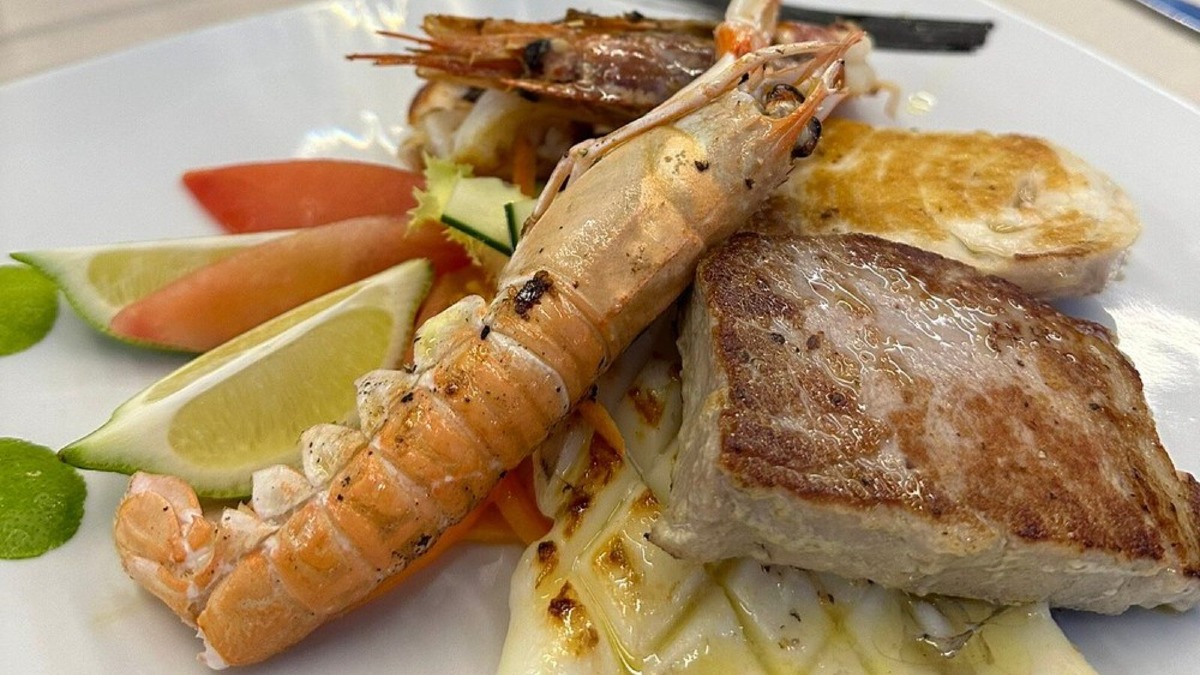 Un morso al sapore... alla grigliata di pesce - 