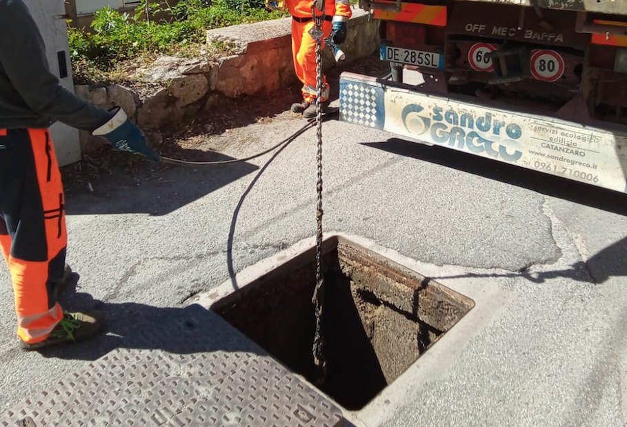Catanzaro - Completati i lavori alla stazione di sollevamento in via Candela - 