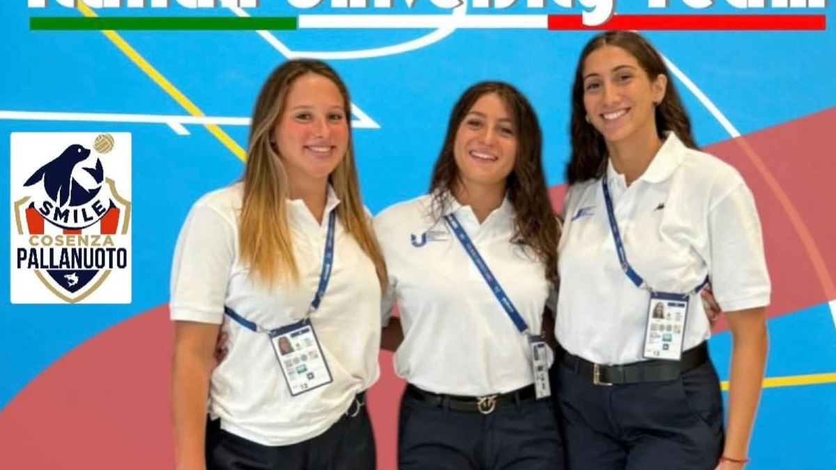 Mondiali di nuoto e Universiadi: Cosenza protagonista con le pallanuotiste della Smile e Tocci - 