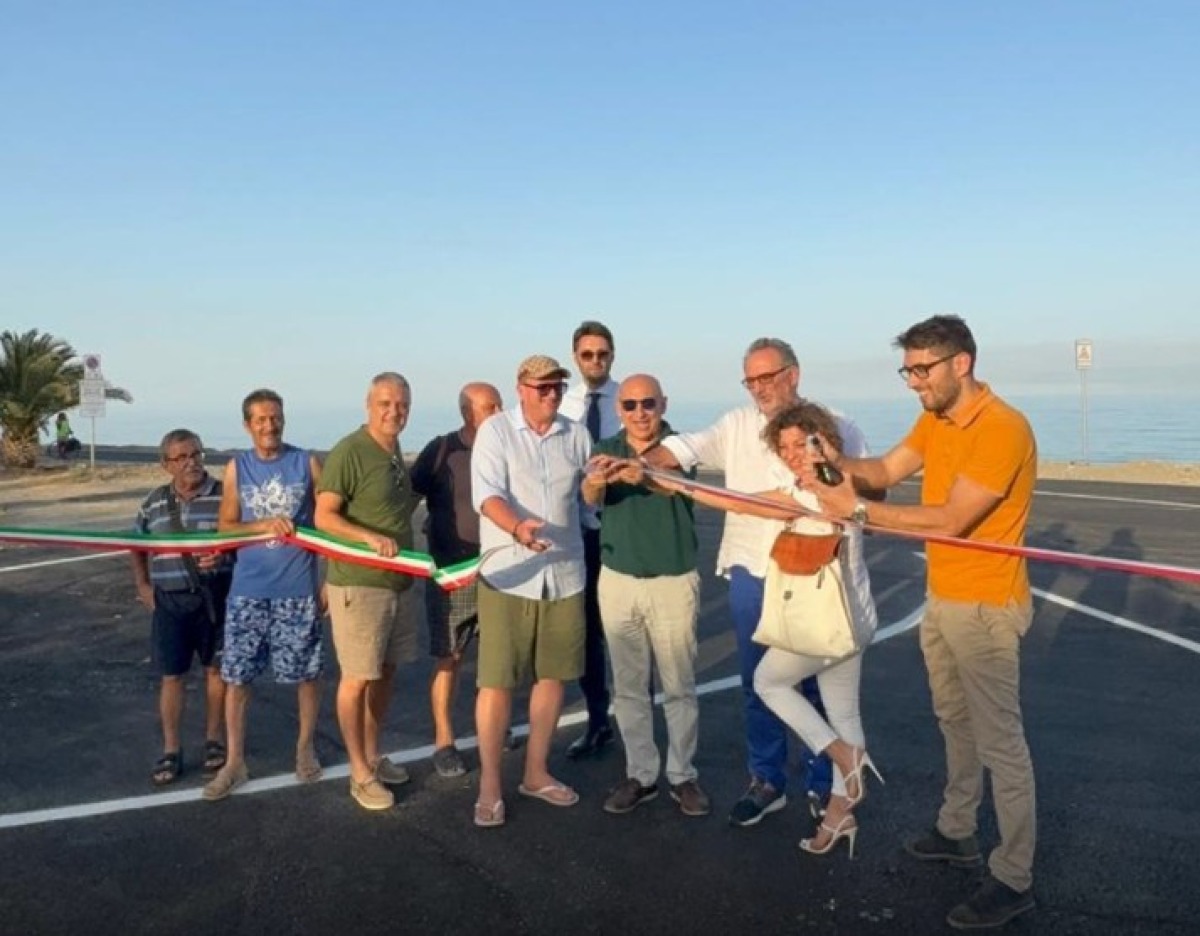 Trebisacce: riaperto il tratto di Viale dei Saraceni in località 108 - Crediti: Comune di Trebisacce