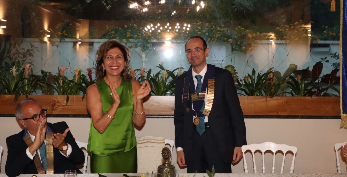 Rotary Club Catanzaro: Passaggio di Consegne tra Elena Grimaldi e Ferdinando Saracco - 