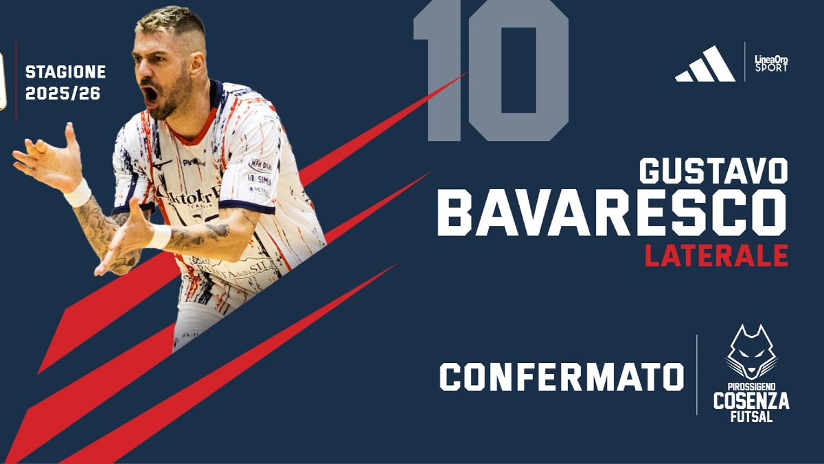 Bavaresco resta alla Pirossigeno Cosenza: sarà ancora il numero 10 dei Lupi - 