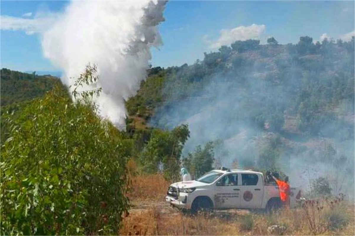 Un mese di fuoco nella lotta agli incendi: oltre 100 interventi, 30 a ridossi di abitazioni, villaggi turistici e infrastrutture - 