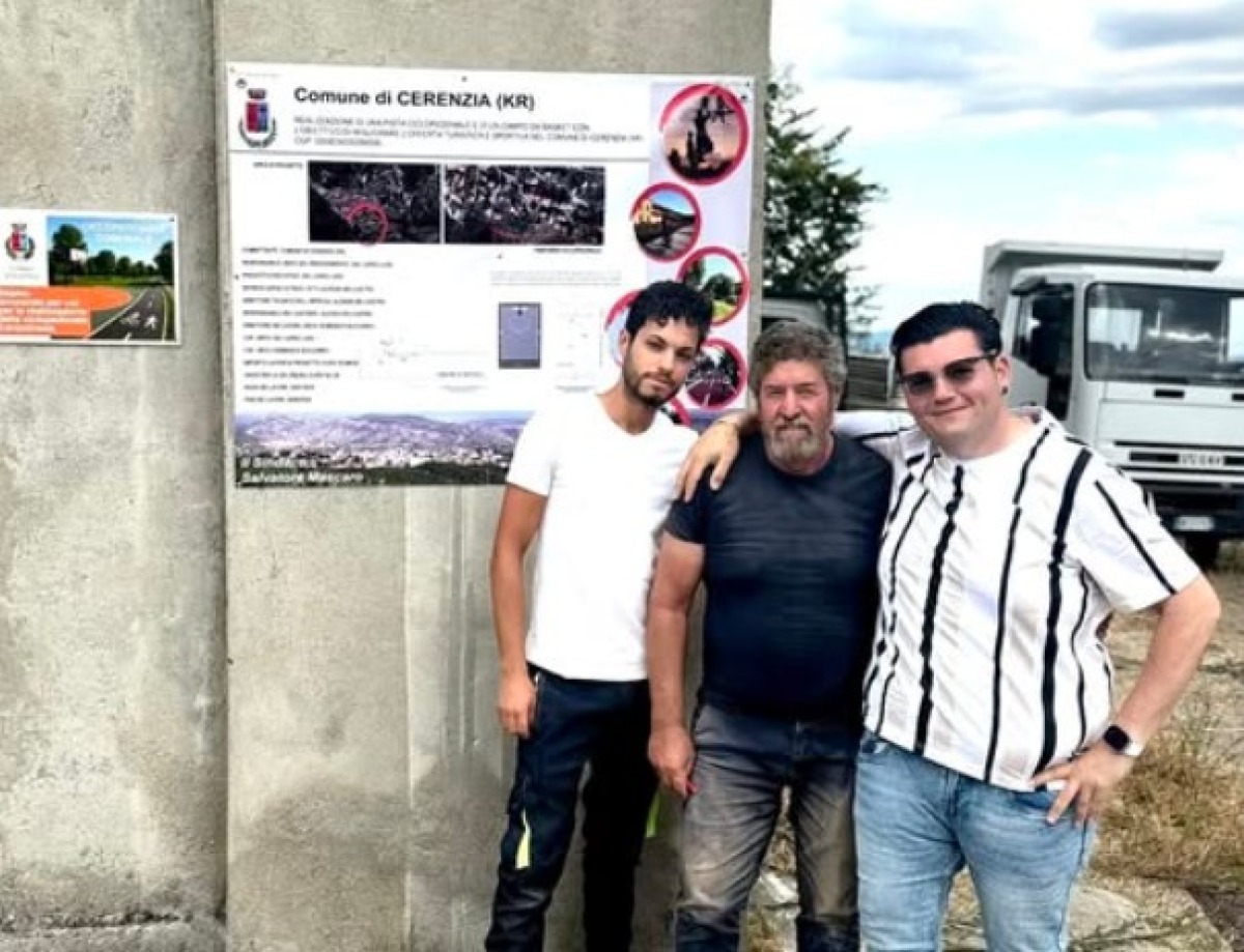 Cerenzia, al via i lavori della Ciclo-Pedonale - 
