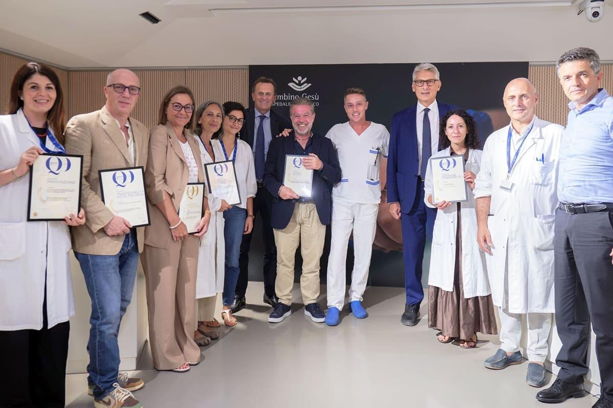 Quality Day Ospedale Pediatrico Bambino Gesù, premiati i migliori progetti - 