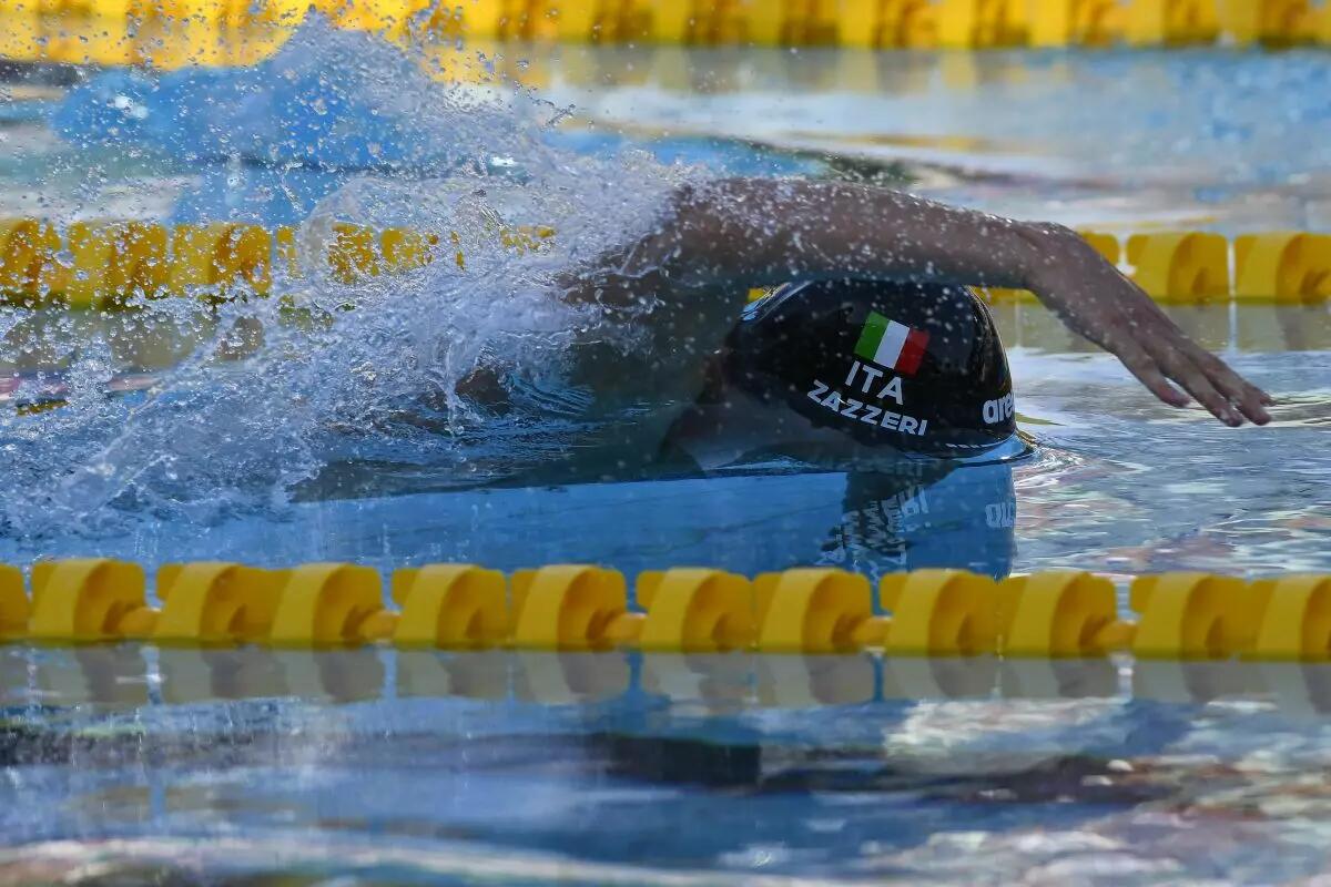 Italia d’argento ai Mondiali di nuoto con la 4×100 sl maschile - 