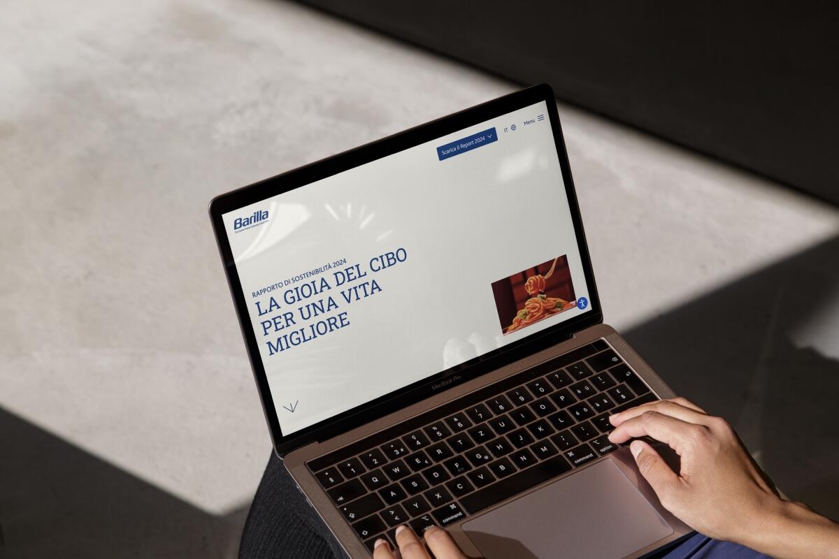 Barilla lancia il nuovo minisito sul Report di Sostenibilità 2024 - 
