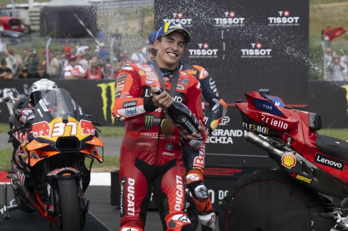 MotoGp, In Repubblica Ceca vince ancora Marc Marquez - 