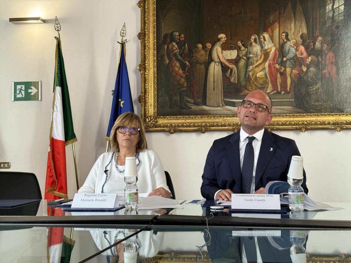Sisma 2016, scatto in avanti della ricostruzione pubblica - 