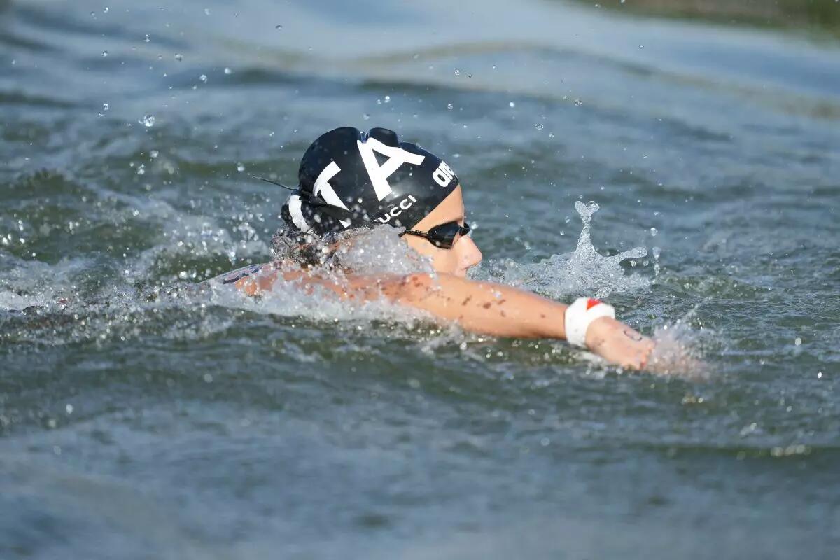 Taddeucci argento mondiale nella 10 km in acque libere - 