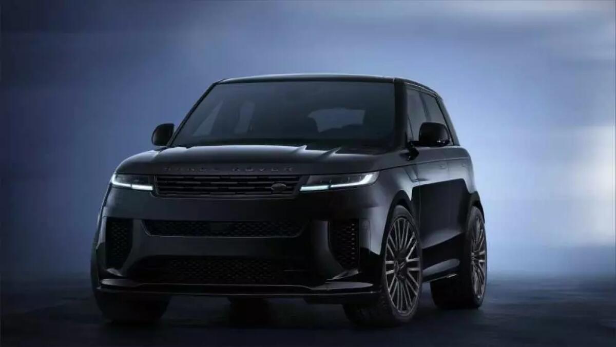 Arriva la Range Rover Sport SV Black edition - 