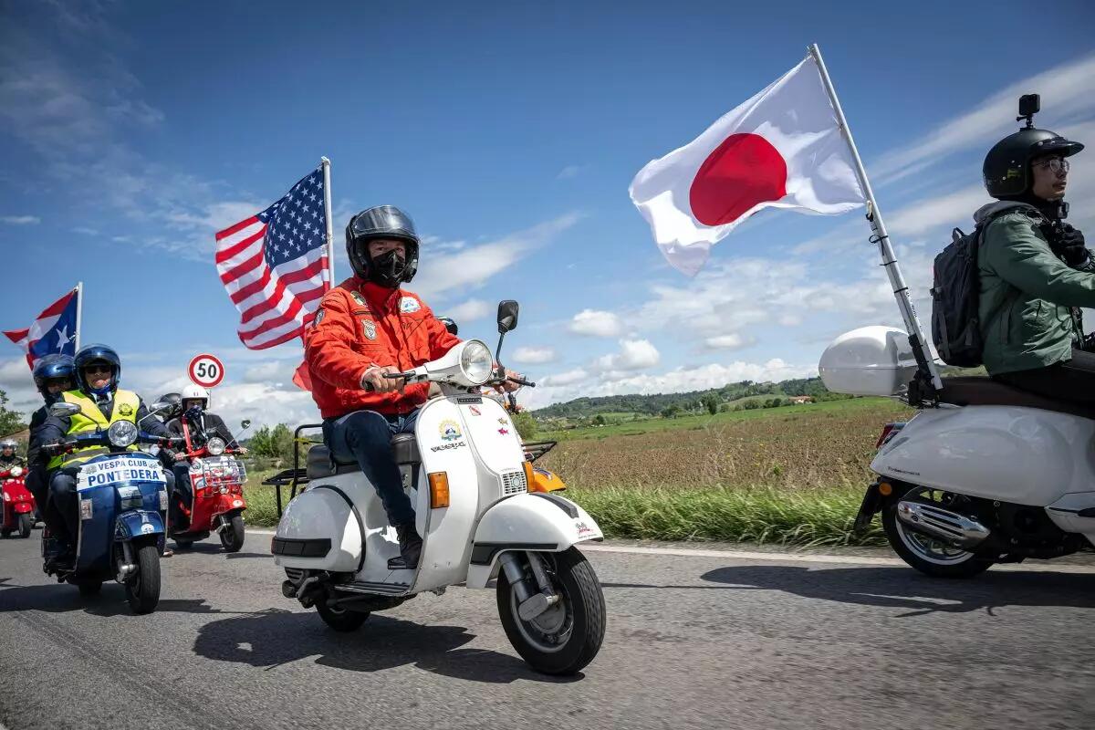A Roma a giugno 2026 la celebrazione per gli 80 anni di Vespa - 
