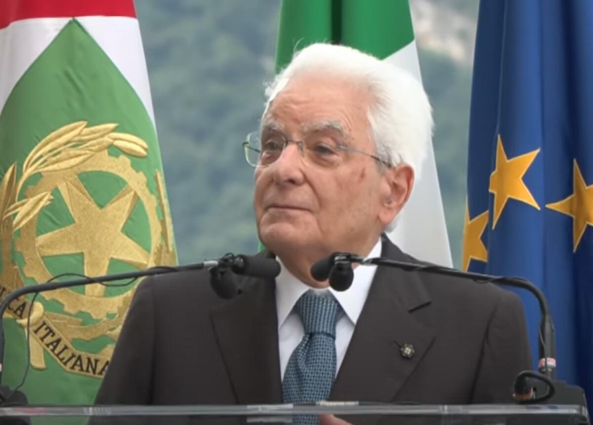 Mattarella “Con le guerre ritornano ombre di periodi oscuri del passato” - 