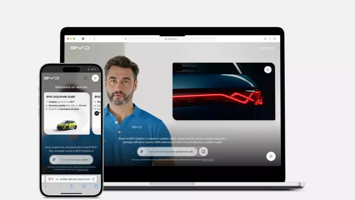 BYD presenta Leo, il nuovo Avatar AI che rivoluziona scelta auto ideale - 