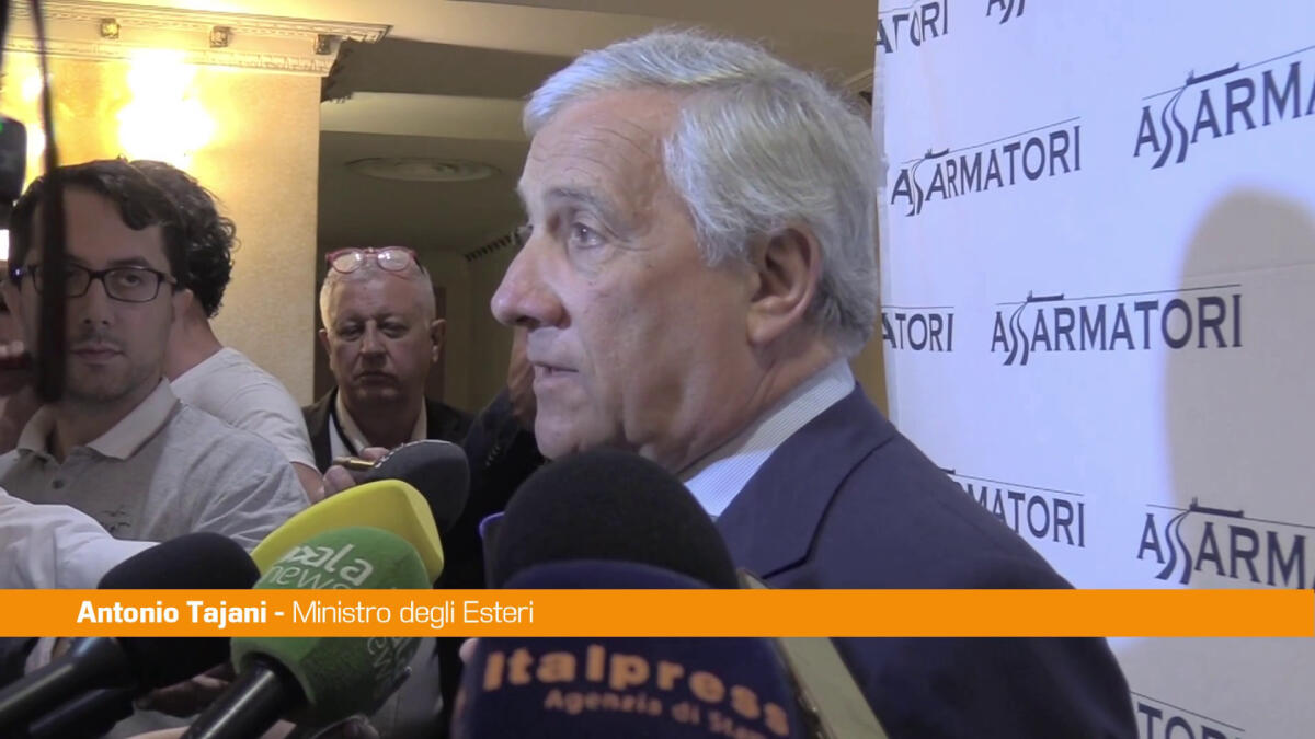 Tajani "Cerchiamo la riapertura del dialogo tra Usa e Iran" - 