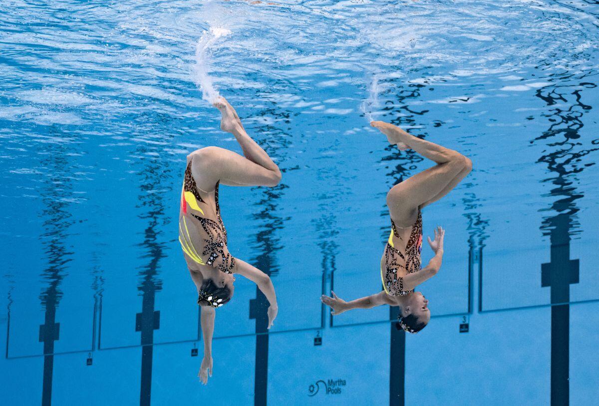 Piccoli e Ruggiero d’argento nel duet free dei Mondiali - 
