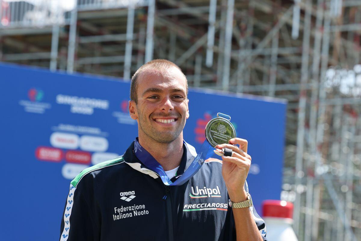 Ai Mondiali di Singapore Paltrinieri e Taddeucci d’argento nelle 5 km - 