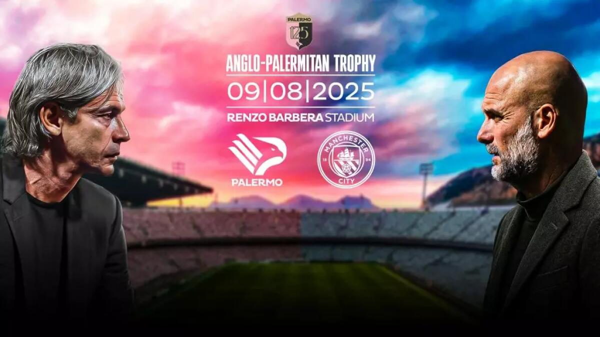 Il 9 agosto amichevole Palermo-Manchester City al Barbera -